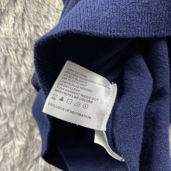 Marquette Golden Eagles Sweater Vest Mens XXXL Blue Yellow White Preppy Casual - Picture 8 of 8